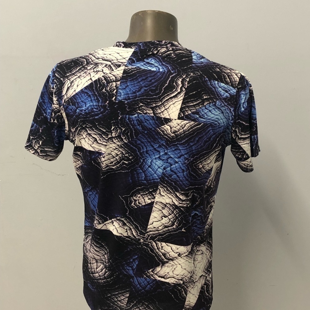 Steven land t-shirt crewneck multi color blue - Picture 2 of 3